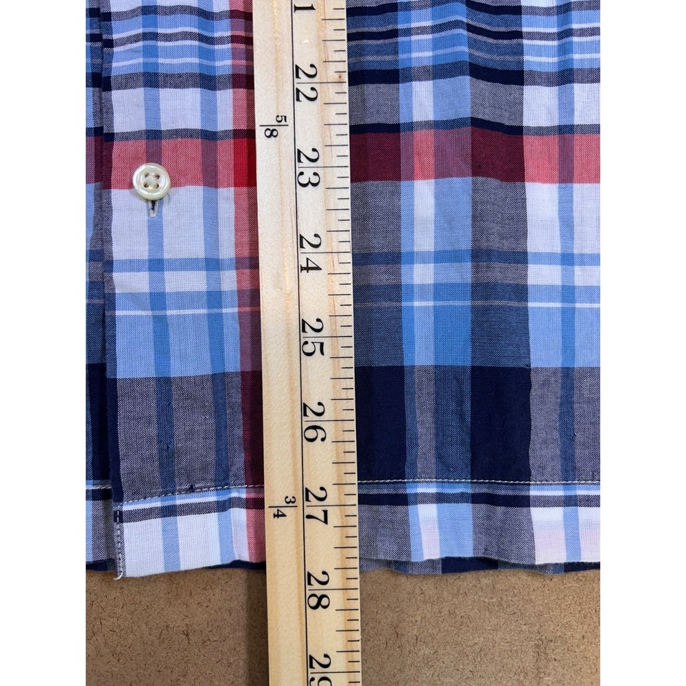 Polo Ralph Lauren Short Sleeve Button Down Plaid Shirt Boys/Youth XL (18-24) - Picture 8 of 11